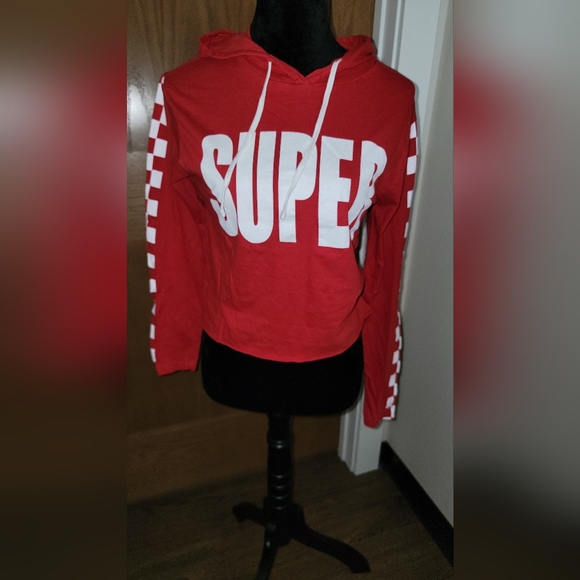 CROPPED HOODIE - Picture 7 of 9